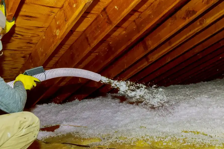 Blown-in Insulation Application